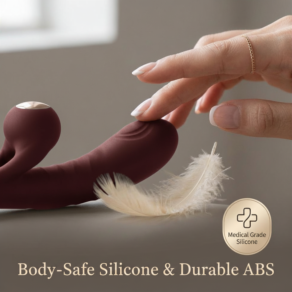 The Midnight Rabbit Vibrator Magnetic USB charge vibrator