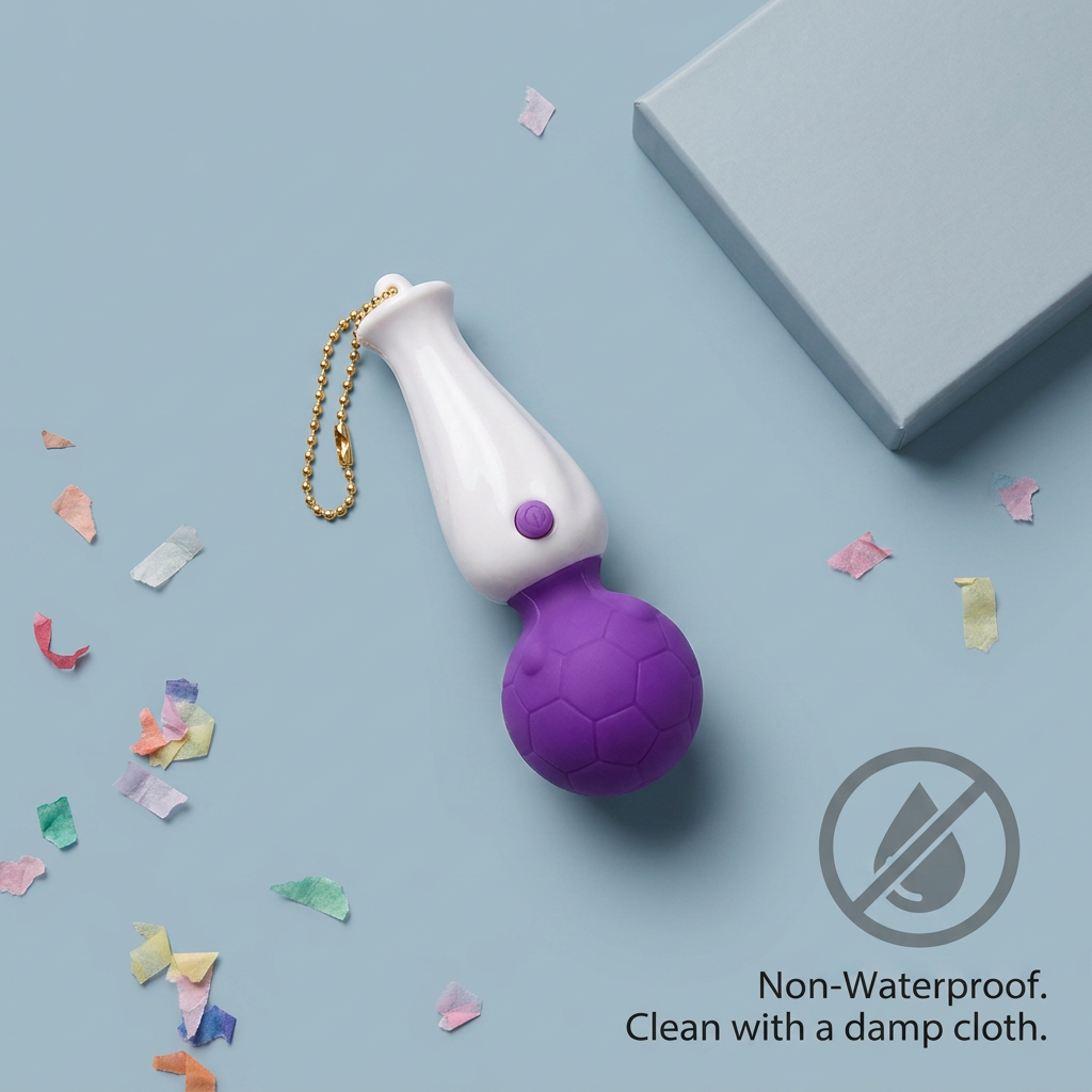 Keychain Mini Personal Massager | Discreet Portable Wellness Device