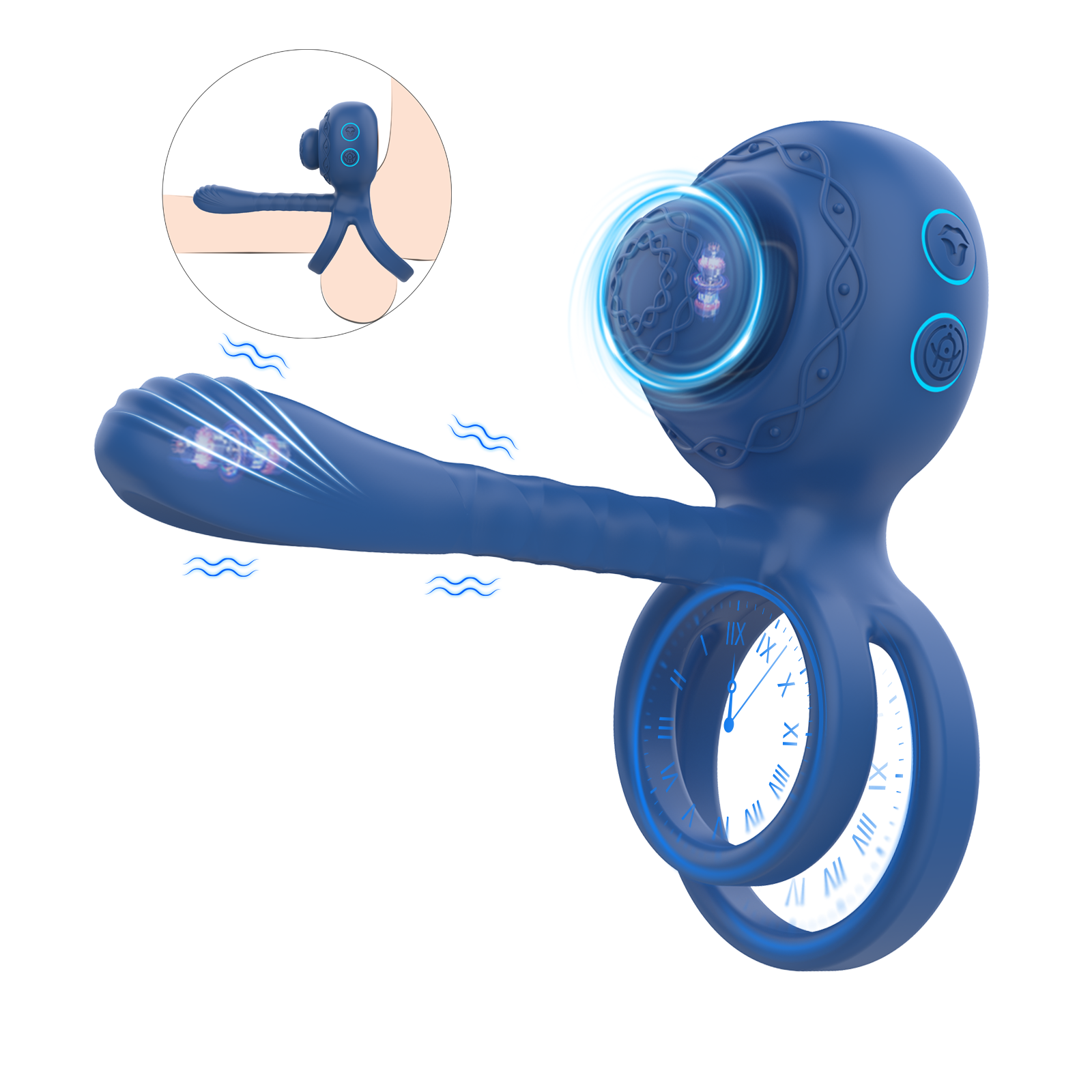 Exclusive Design Body Massager for Wellness ring for men