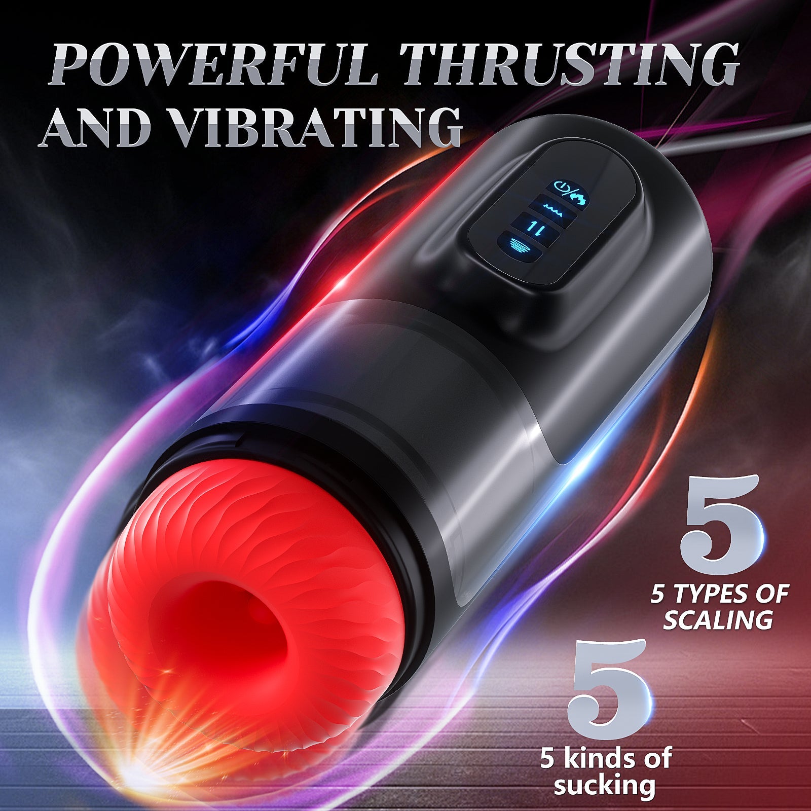 Intelligent heating Automatic massager Device for Men