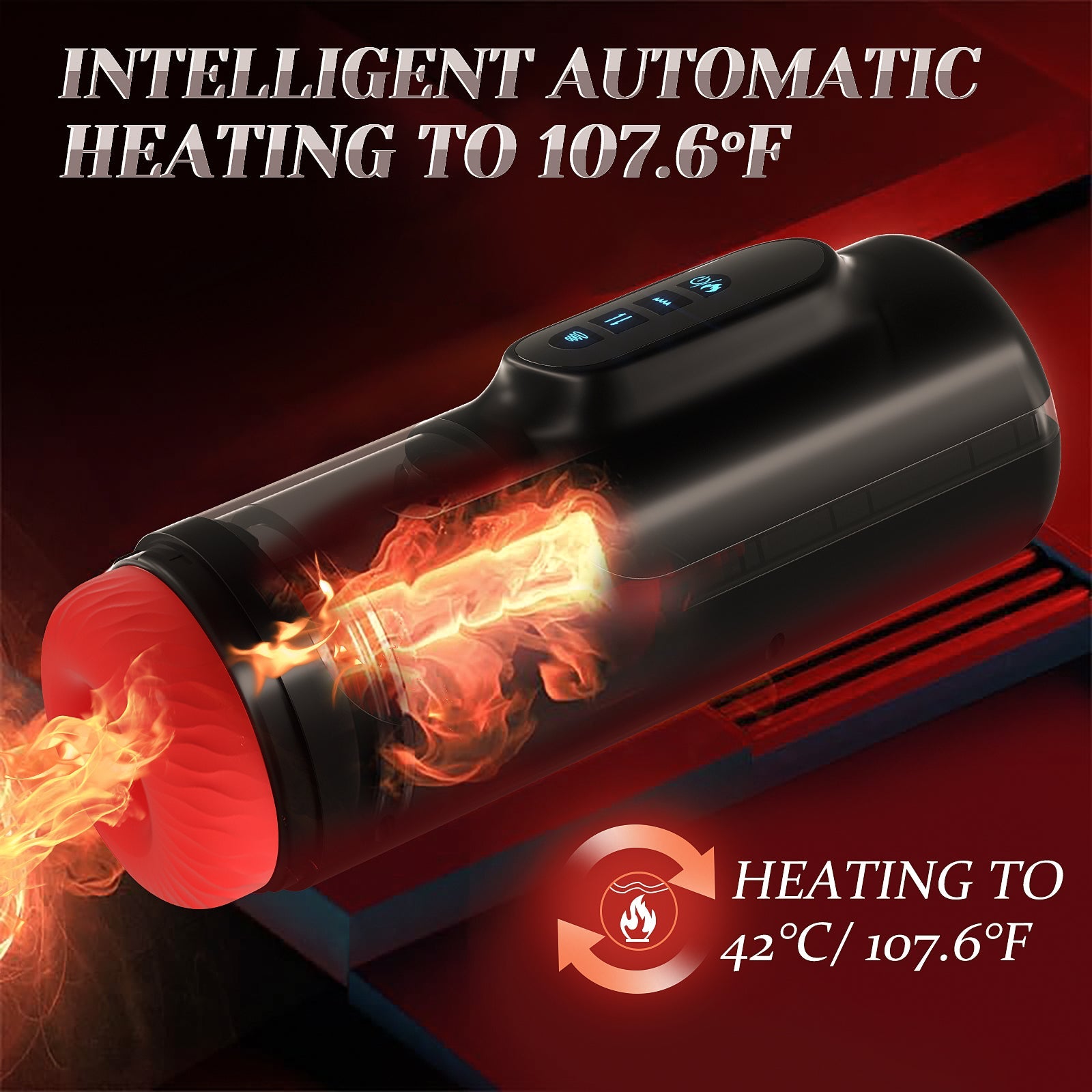 Intelligent heating Automatic massager Device for Men