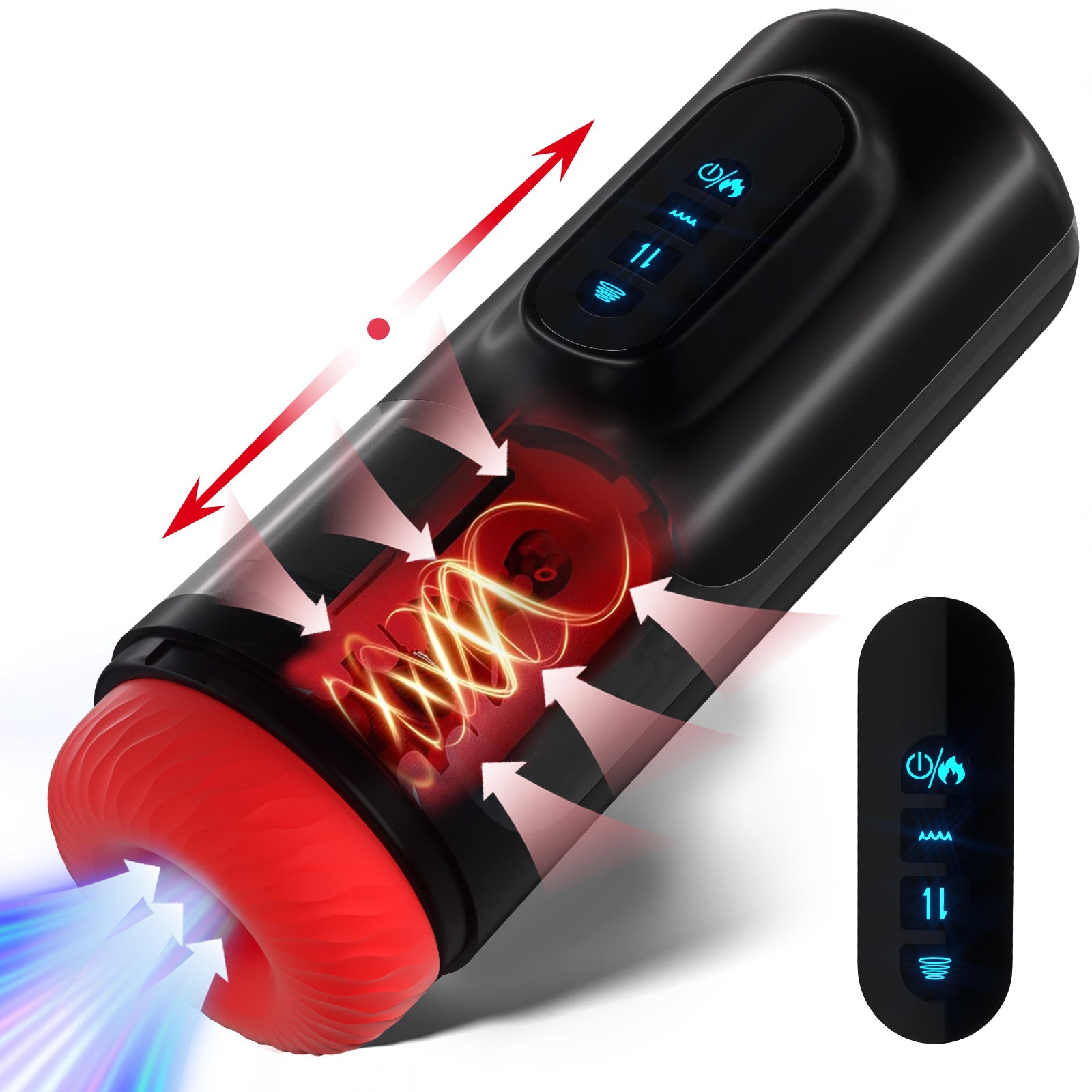 Intelligent heating Automatic massager Device for Men