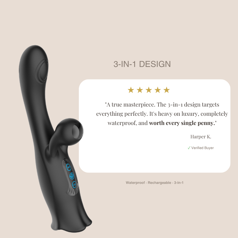 Home relaxation Luxury Personal Care 3-in-1 Dual Motor Body Massager