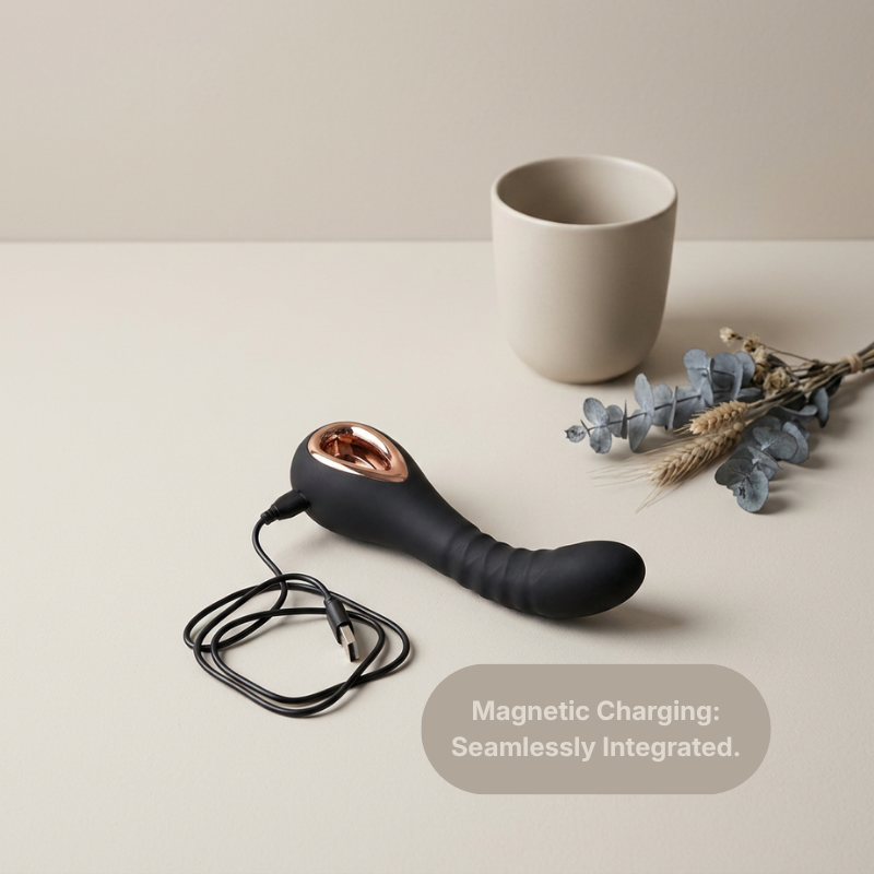 Eve Finger Wag G-Spot Vibrator  with pull ring  Clit Vibrator
