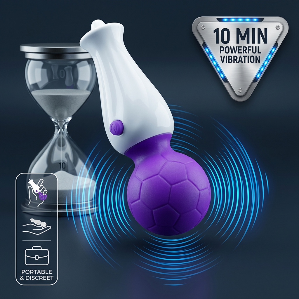 Keychain Mini Personal Massager | Discreet Portable Wellness Device