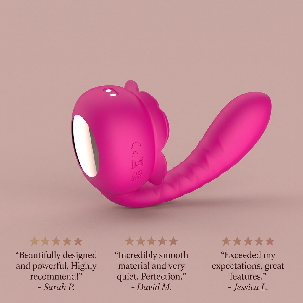 Lilac Licks Flicking Tongue and Rotating G-Spot Stimulator