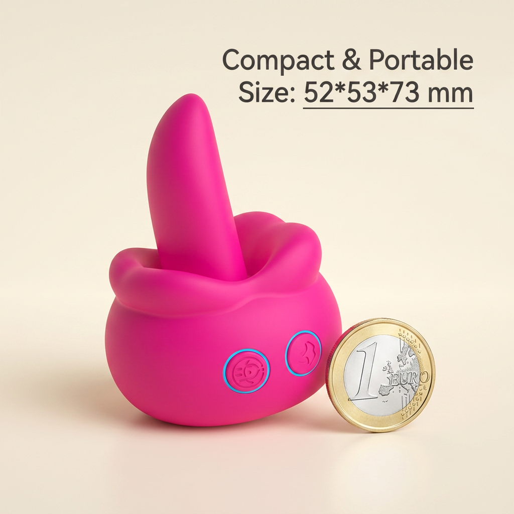 Portable Skin-Friendly  |  M Lady Rotating Tongue Body Massager