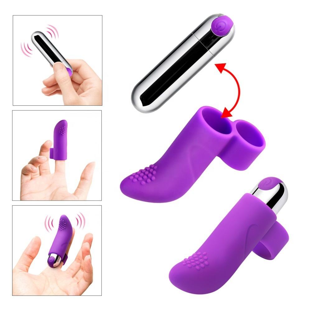 Silicone Finger Personal Massager | Multi-Mode Relaxation Device