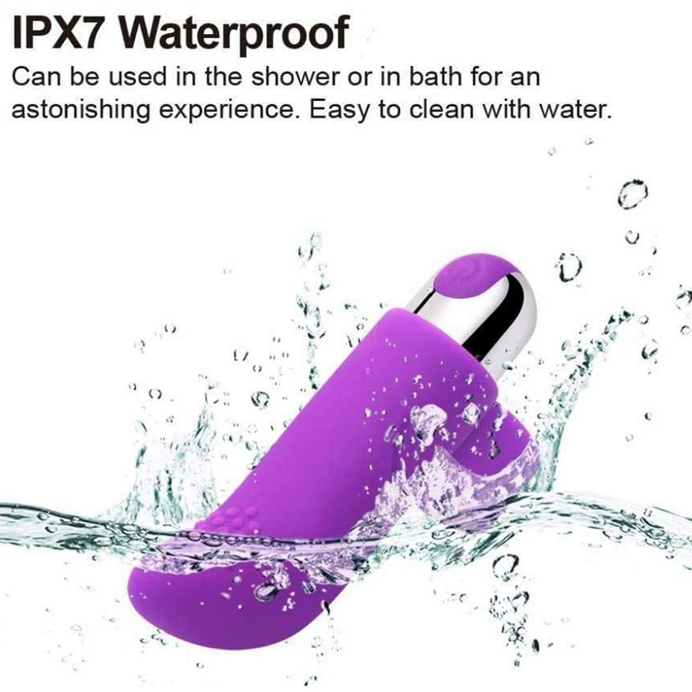 Silicone Finger Personal Massager | Multi-Mode Relaxation Device