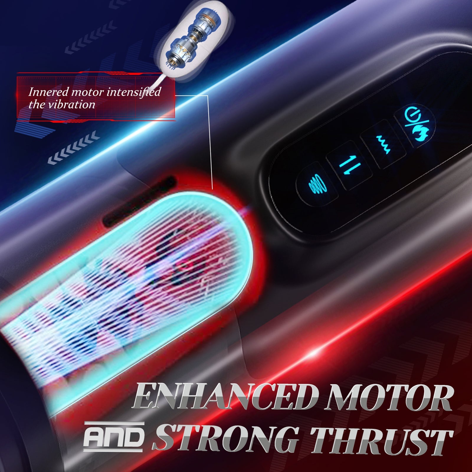 Intelligent heating Automatic massager Device for Men